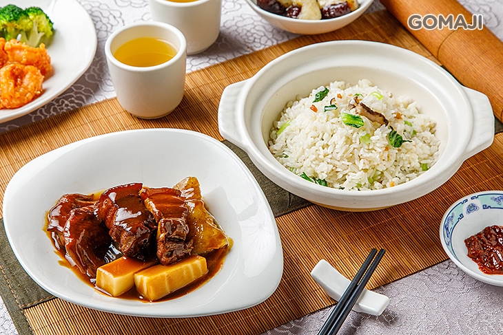 四禧肉佐寧式菜飯一份