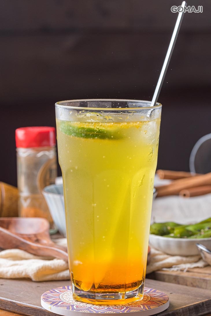 柳橙蜂蜜氣泡飲