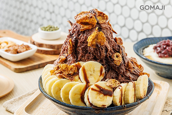 巧克力香蕉脆片綿綿冰