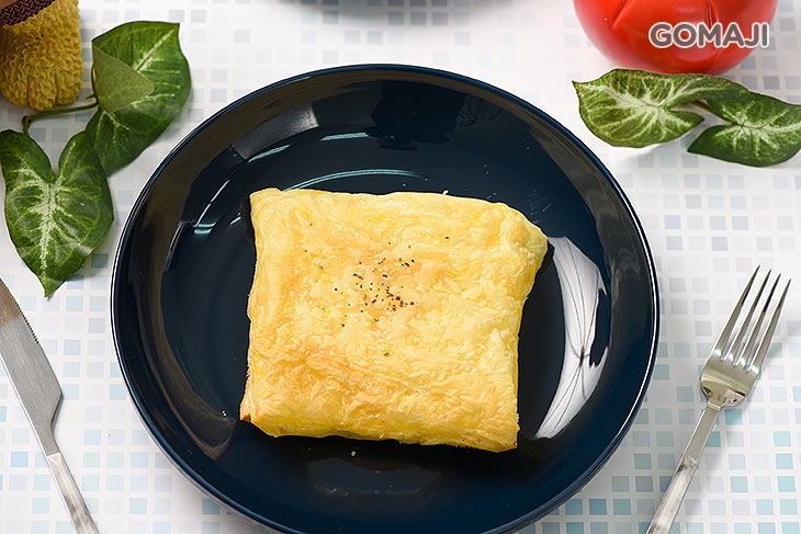 酥皮熱壓紅豆麻糬