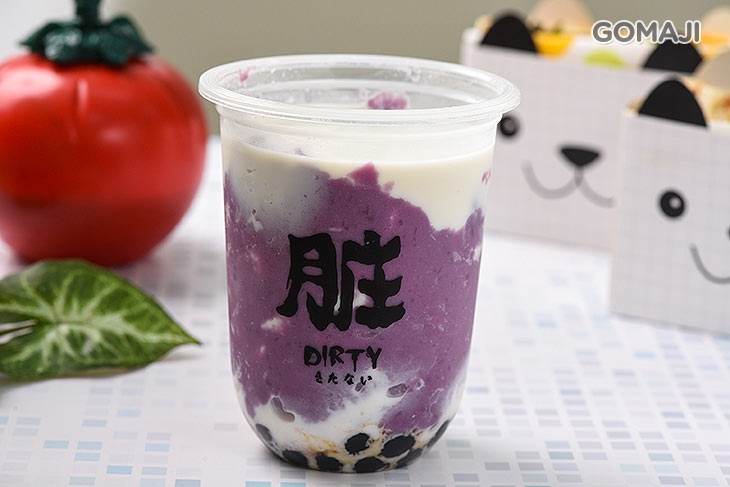 紫薯於泥珍珠牛奶/黃金薯珍珠牛奶