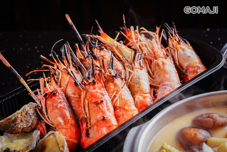 鹽烤泰國蝦一斤