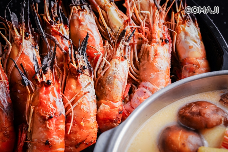 鹽烤泰國蝦一斤