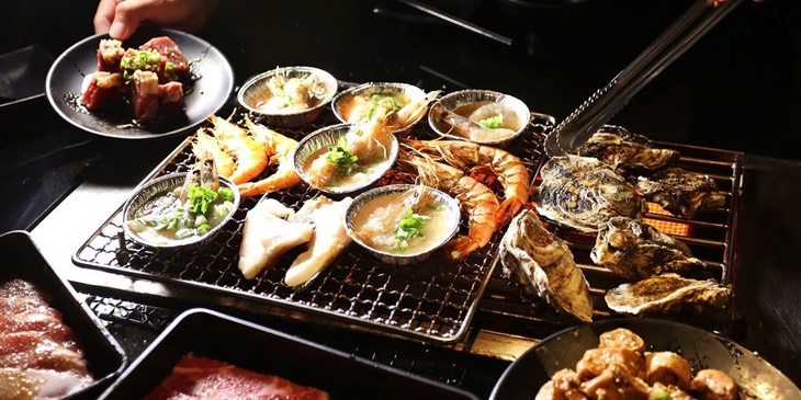 澎湃單人金角饗宴商業午餐吃到飽