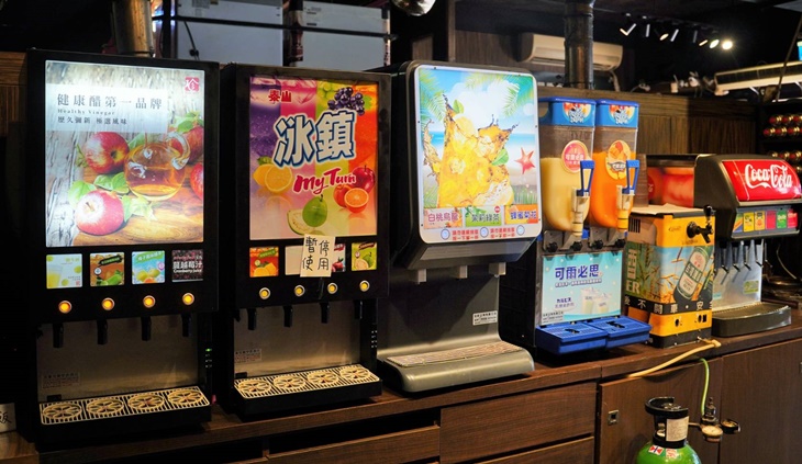  各式飲品無限暢飲