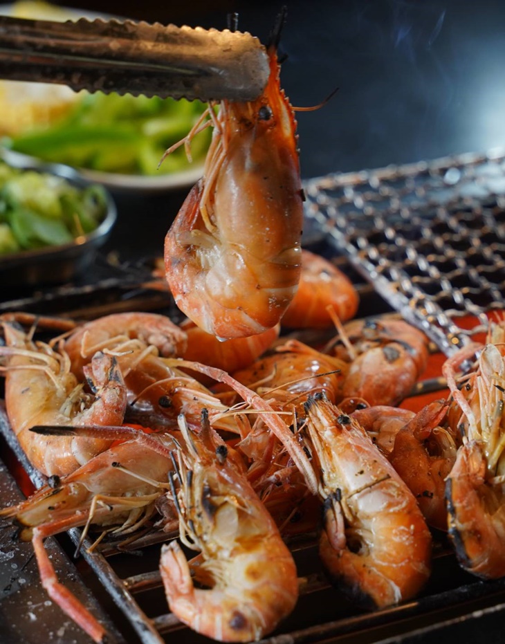 現烤泰國蝦