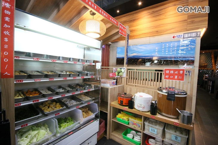 火鍋料自助吧