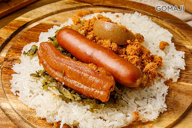 德式香腸飯糰 