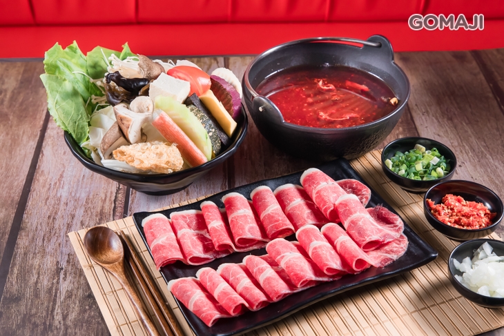 麻辣鍋(美國板腱)