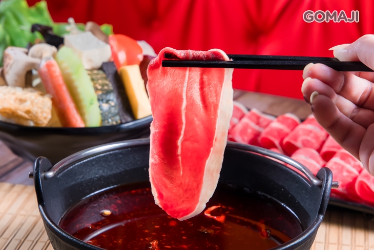 麻辣鍋(美國板腱)