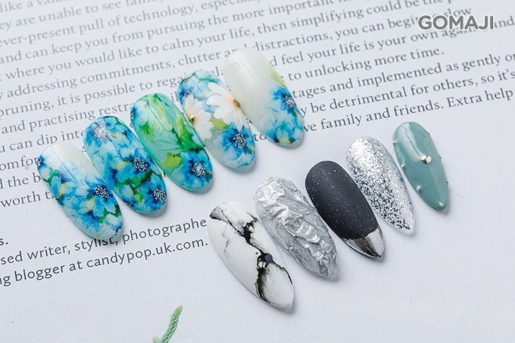 手部造型款凝膠美甲