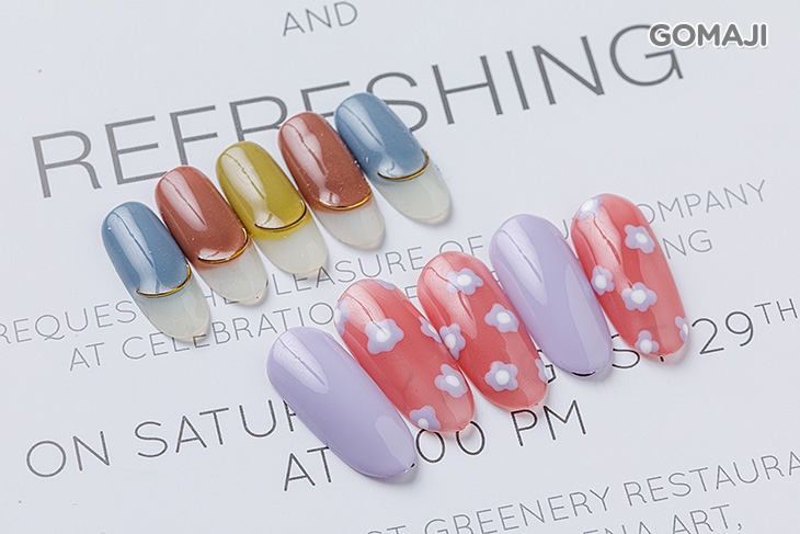 手部造型款凝膠美甲