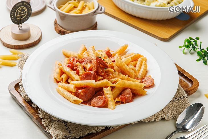 番茄義式香腸麵