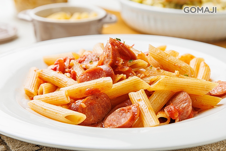 番茄義式香腸麵