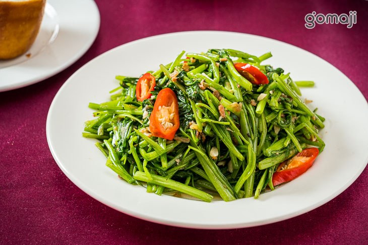 蝦醬（清炒）空心菜