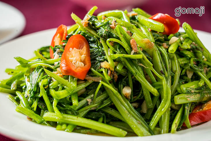 蝦醬（清炒）空心菜