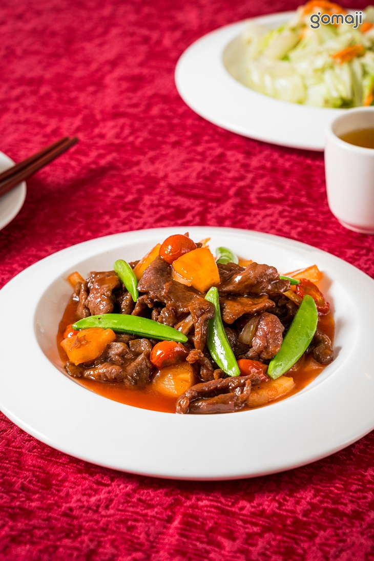 鳳梨牛肉