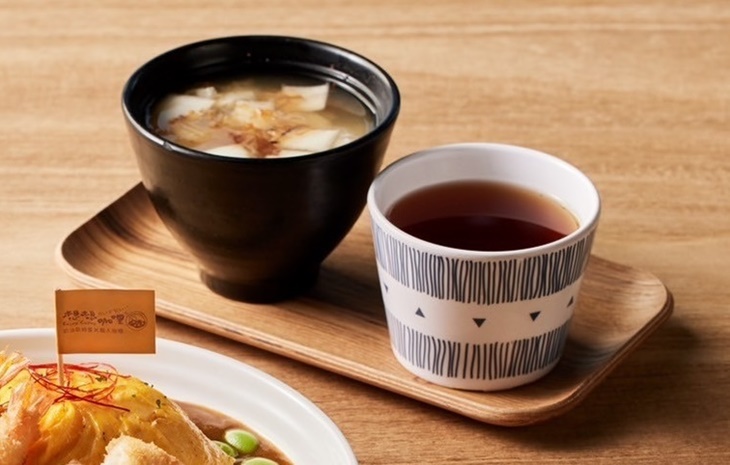 味噌湯 + 飲料無限暢飲