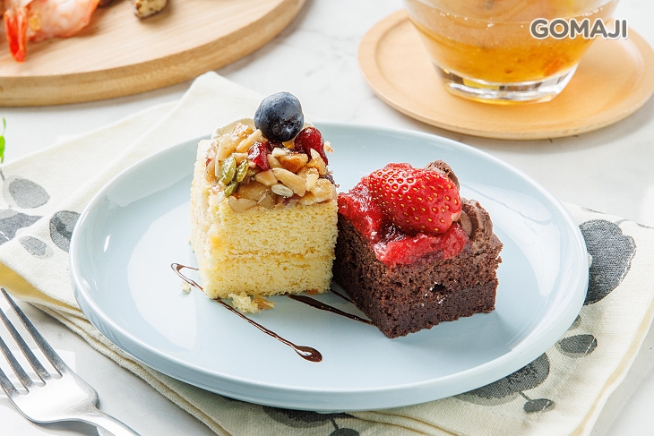 獨家完皮大豆蛋糕組合盤一份