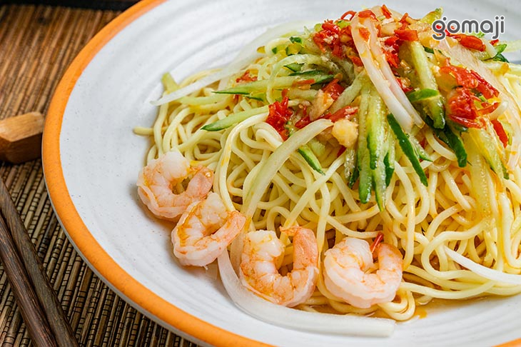 泰式蝦仁涼麵