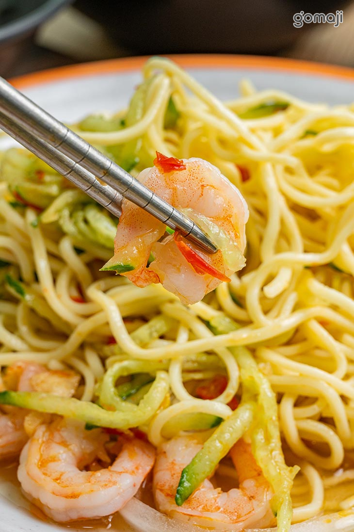 泰式蝦仁涼麵