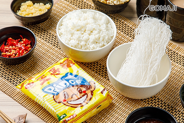  王子麵、冬粉、白飯