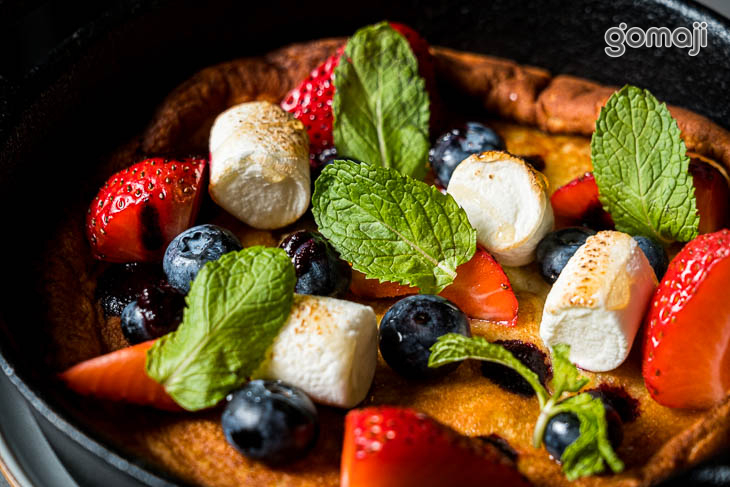 莓果棉花糖鬆餅