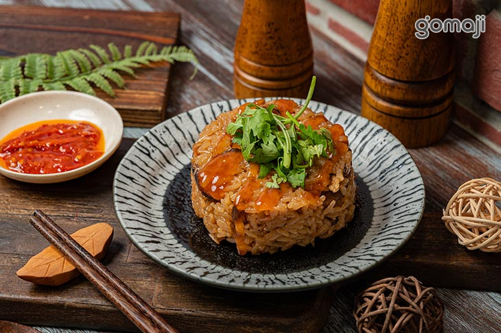 櫻花蝦油飯 
