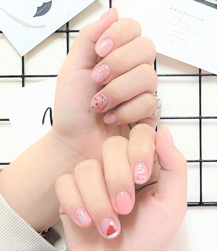 造型手部凝膠美甲