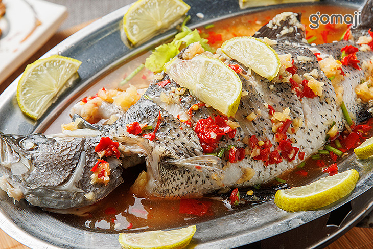 泰式清蒸檸檬鱸魚