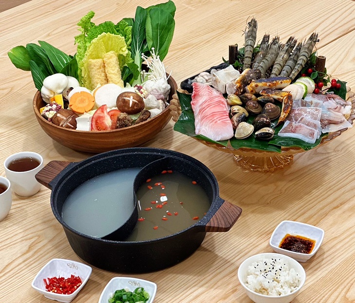 豪華時令海鮮鍋-套餐B