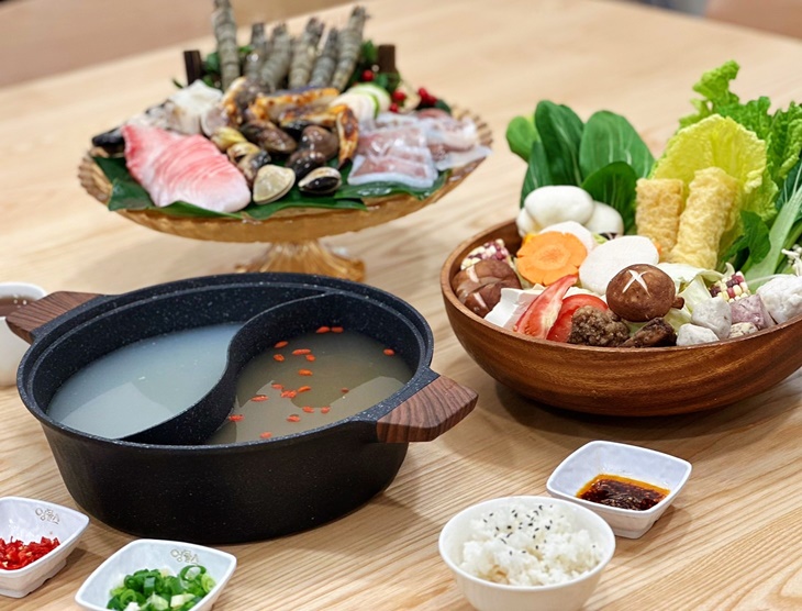 豪華時令海鮮鍋-套餐B