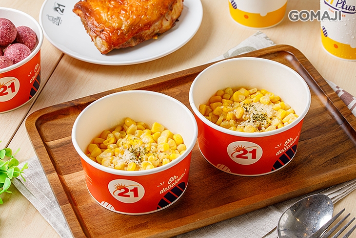 雞汁甜玉米二份