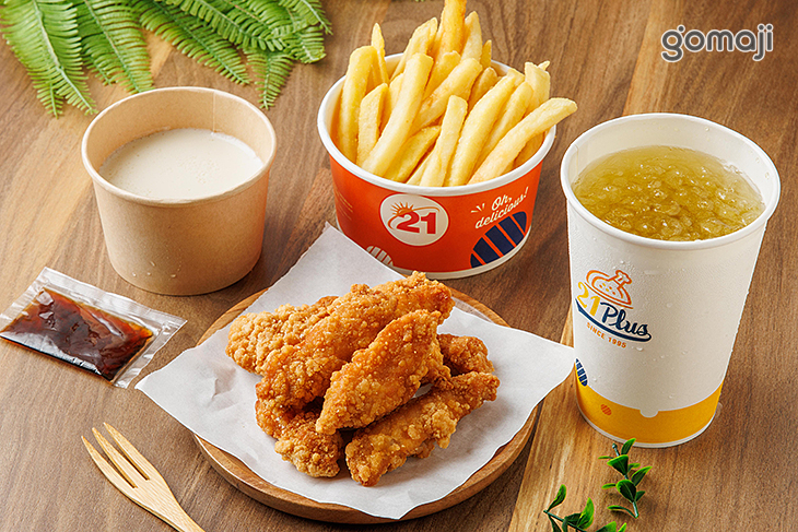 鹹酥炸雞胸獨享餐