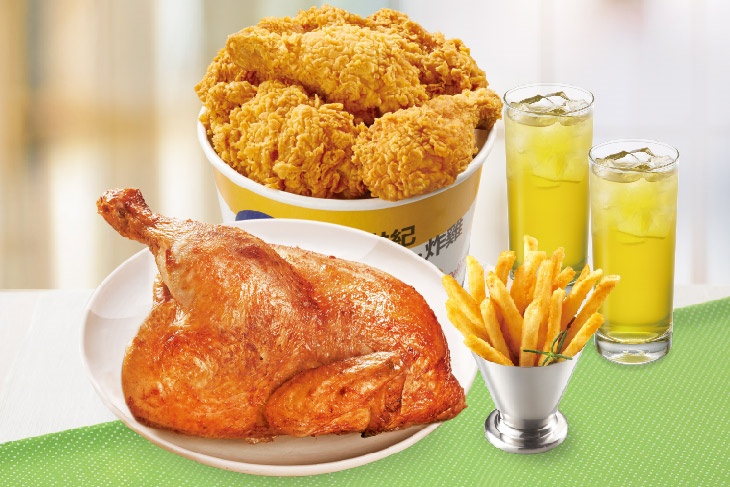 香草烤全雞分享餐