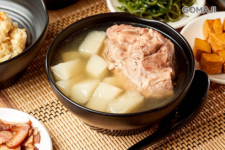 原汁排骨湯