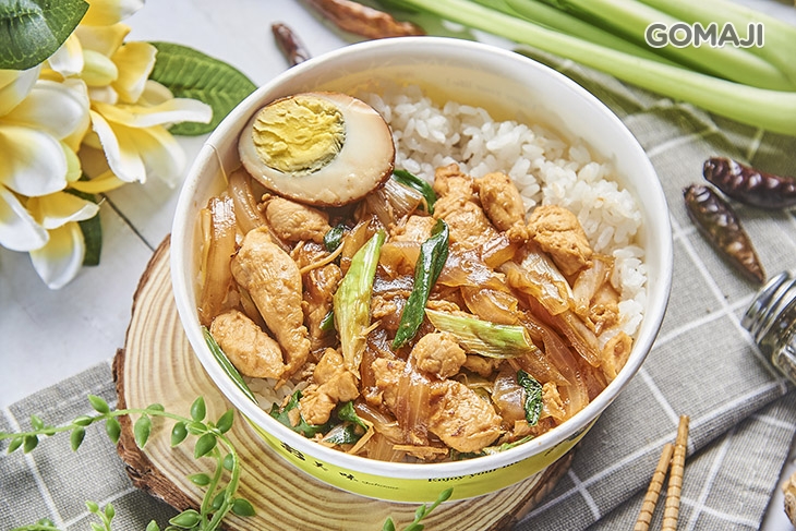 蔥爆雞肉飯