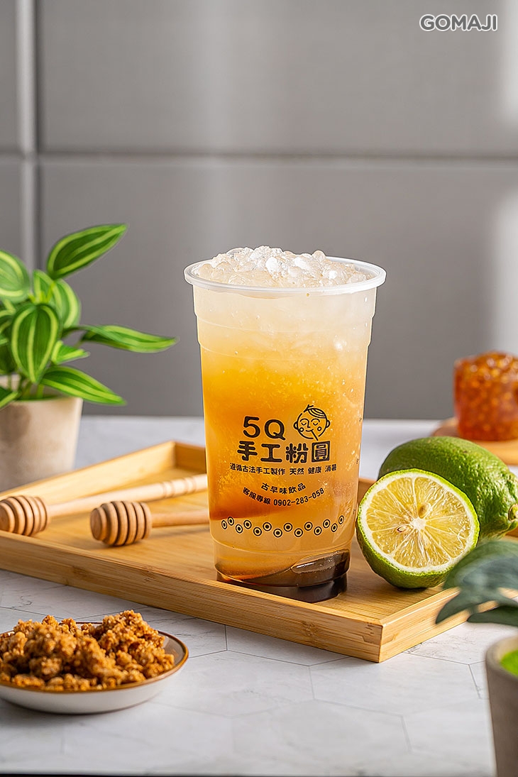 檸檬愛玉粉圓