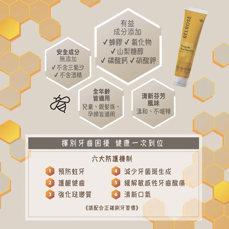 澳洲蜂膠牙膏