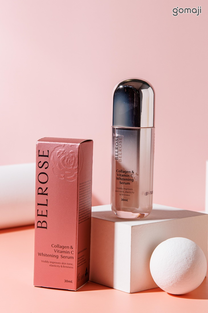 【Belrose】海洋膠原維他命C煥白奇肌精華(30ml/入) 1/2入