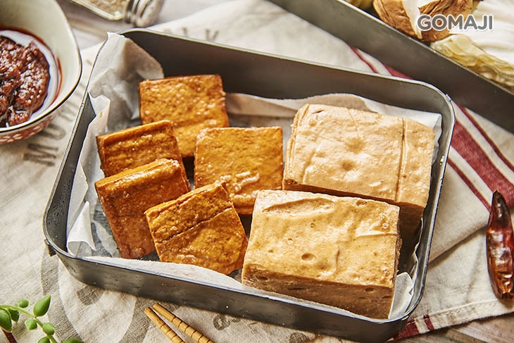 小豆乾、百頁豆腐