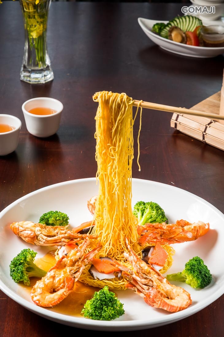 小龍蝦飛天麵一份