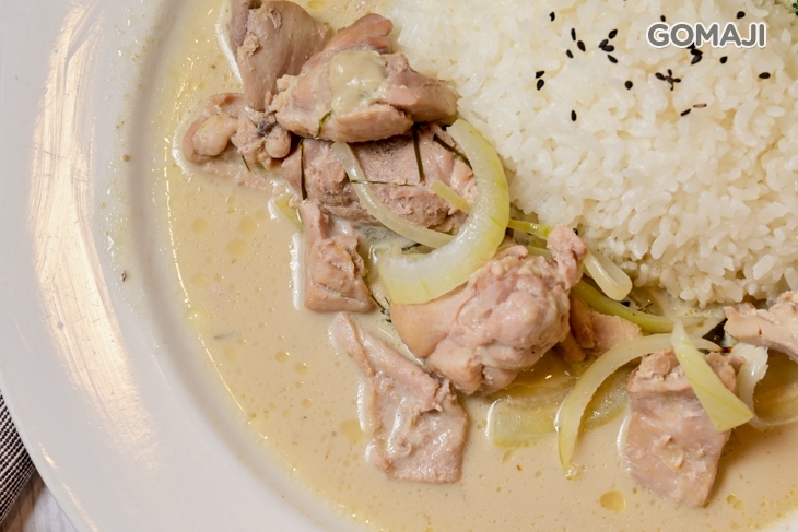 綠咖哩雞肉飯套餐