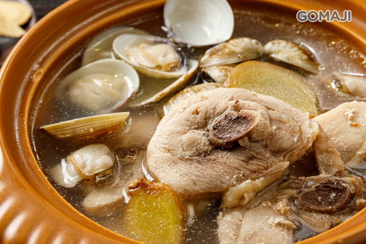 蛤蜊雞湯