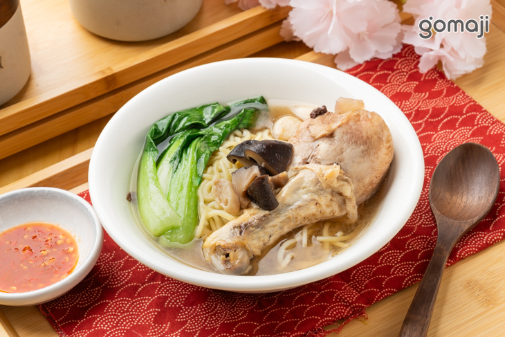香菇蒜頭雞麵