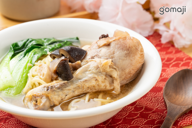 香菇蒜頭雞麵