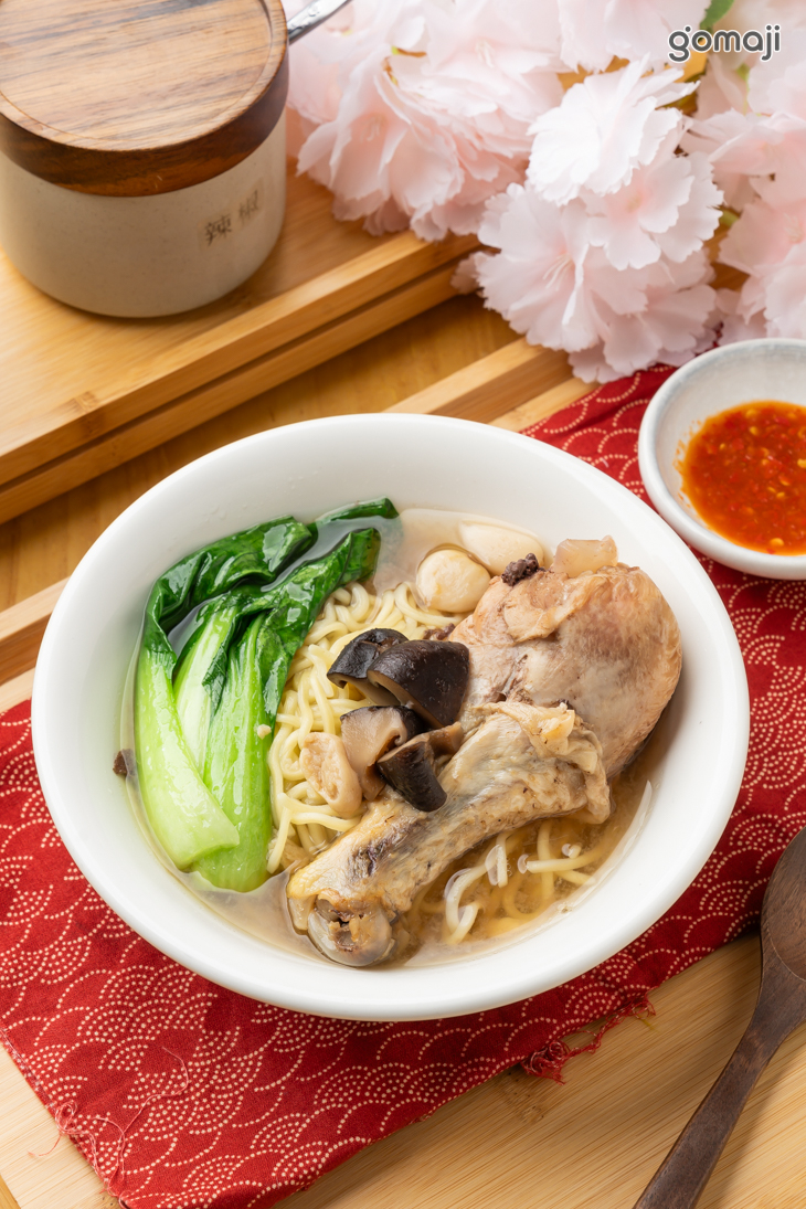 香菇蒜頭雞麵