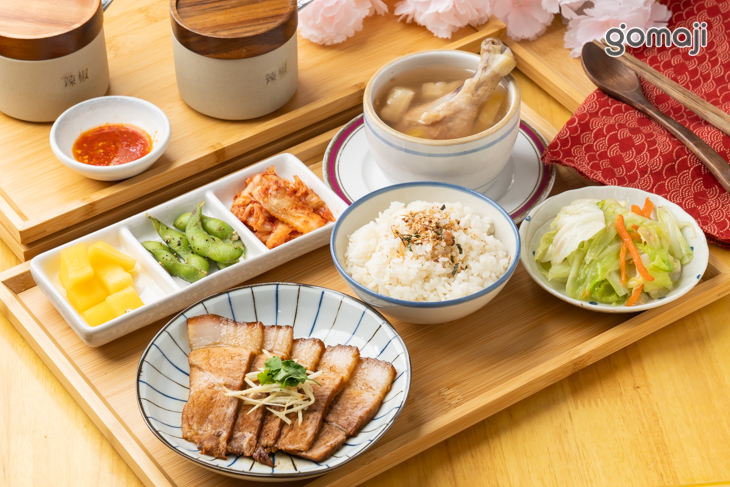 腿庫套餐（鳳梨苦瓜雞湯）