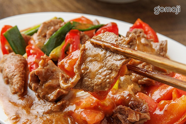 蕃茄炒牛肉