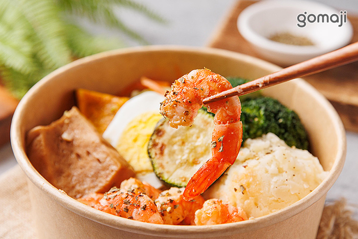 青檸法式鮮蝦(去蝦殼)